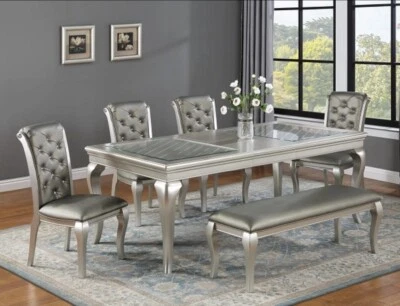  DINNING ROOM SET ( complete & in excellent condition) “ MUST SEE. “ - Image 1 of 4