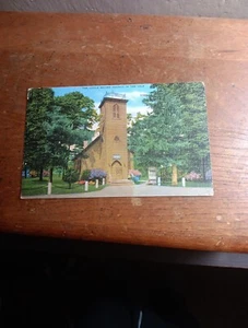 Die kleine braune Kirche im Tal Nashua Iowa IA Postkarte  - Bild 1 von 7