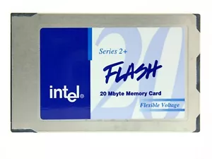 Intel Flash Series 2 20MB Memory Flash PCMCIA Card IMC020FLSP-15/25-S Industrial - Picture 1 of 2