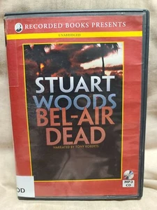 Shelf62N Audiobook~bel-air dead- Stuart woods- unabridged- 3 cds - Picture 1 of 1