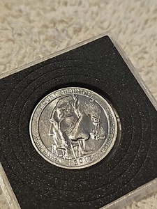 2013 P Die Chip Error Mount Rushmore Quarter Super Shiny! - Picture 1 of 7