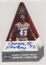 2011-12 Panini Preferred /74 Connie Hawkins #132 Auto HOF