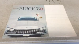 1959 BUICK Range  Sales Brochure LESABRE INVICTA ELECTRA - Picture 1 of 6