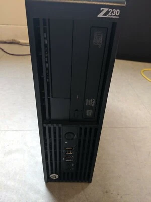 HP Z230 SFF (NVS 310) - Xeon E3-1231 v3 - 16GB RAM/250GB SSD/Win10 Pro x64 - Image 1 of 4
