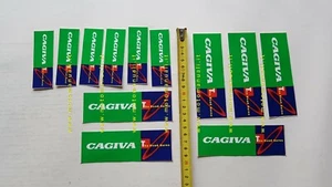 Cagiva Lot 12 Werbeaufkleber 90er Original Original Factory Sticker - Bild 1 von 1