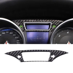 Soft Carbon Fiber Center Instrument Panel Trim Sticker For Benz G-Class 2013-18 - Foto 1 di 11