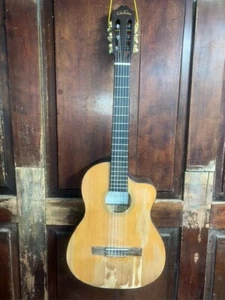 Cordoba La Playa Frankenreiter Cutaway Chitarra elettrica da viaggio con corde in nylon - Foto 1 di 21