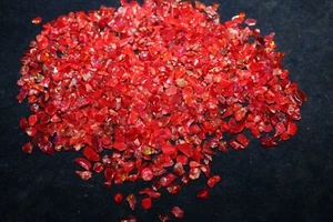 20 ct Lot natürlicher roter äthiopischer polierter Opal grob, roher roter polierter Opal Kristall - Bild 1 von 12