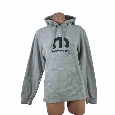 Sudadera con Capucha Mopar Niña Mujer Pequeña Gris Tejón Deporte Aire Libre Informal Coches Foto 1 de 4