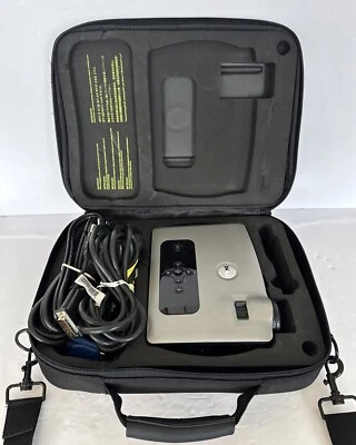 Dell Projector Portable 3400MP DLP And Carrying Case Power Cable AV Cable Works - Image 1 of 4