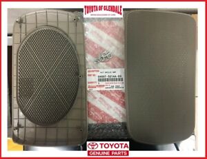 2002-2006 TOYOTA CAMRY TAN REAR SPEAKER GRILL COVER SET GENUINE 04007-521AA-E0