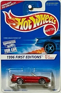 Mustang GT 1996 Hot Wheels #378, 7 radios - RARO - Imagen 1 de 6