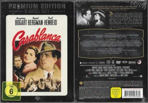 Humphrey Bogart  Ingrid Bergman   CASABLANCA   Premium Edition   (DVD)  NEU  OVP - Imagen 1 de 1