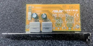 ASUS USB MIR Rev. 1.11 Two Port USB 1.1 PS2 IR Add On Expansion Card - Picture 1 of 1