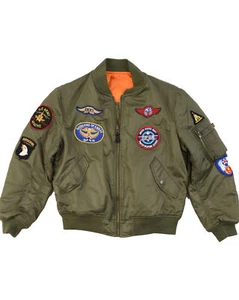 Ladies Alpha Industries Classic Short Flyers Bomber Jacket Size L - Picture 1 of 10