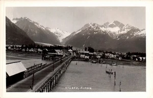 POSTCARD RPPC VIEW OF VALDEZ ALASKA - Picture 1 of 2