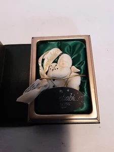 Department 56 1998 Snowbabies Christmas Ornament"I Love You" - Picture 1 of 3