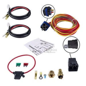 Champion Cooling CA Relay Kit for Single or Dual Fan - Includes Thermal Switch - Picture 1 of 8
