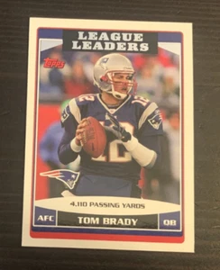 2006 Topps TOM BRADY League Leaders #280 Patriots - Picture 1 of 2