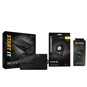 Compustar RF-2WR3-FM 2-Way LED R3 Remote Kit + FT-CMX-HC START IT + Blade-AL - Picture 1 of 5