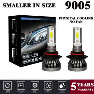 2Pc Mini 9005/HB3 36W LED COB Headlight Kit Bulb Hi&Lo Beam 6000K Light 10000LM - Picture 1 of 8