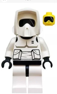 Lego Imperial Scout Trooper  Minifigure Star Wars - sw0005 - 7128 7139 - Image 1 of 2