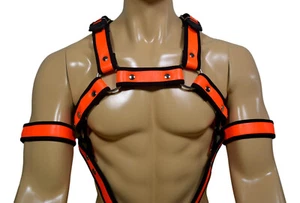 Imbracatura uomo Trojan misto pelle neoprene - Foto 1 di 4
