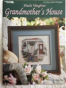 Vtg Paula Vaughan Grandmother's House Cross Stitch Designs 1998 Bk 66 - Picture 1 of 2