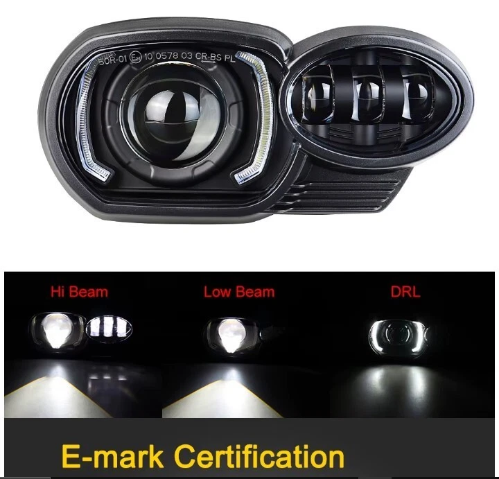 Headlight LED " New " BMW K 1300 R - K 1200 R (2007 - 2015) - Image 1 of 4