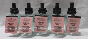 White Barn Bath & Body Works Wallflower Refill Bulb Lot Set of 5 SWEETEST SONG - Picture 1 of 3