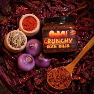 OJAI CRUNCH ORIGINAL IKAN BILIS 100% HOMEMADE - Picture 1 of 2