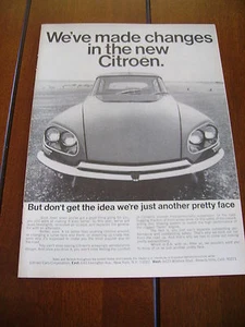 1968 CITROEN ORIGINAL AD - Picture 1 of 1