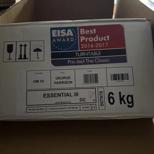 Pro-Ject Essential III George Harrison Turntable (OM10) – New in Box - Picture 1 of 2