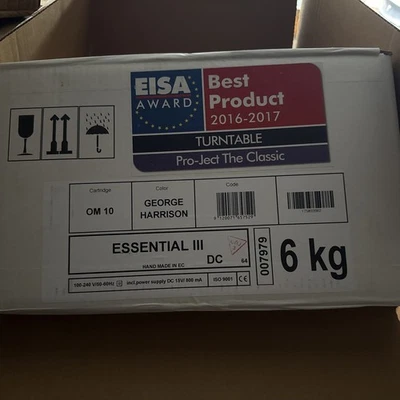 Pro-Ject Essential III George Harrison Turntable (OM10) – New in Box - Image 1 of 2