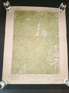 Elizabethtown NY Quadrangle Map 1955 DOI Vintage - Bild 1 von 9