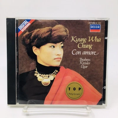Kyung Wha Chung Con amore -  CD Brahms Kreisler Elgar DECCA Foto 1 de 3