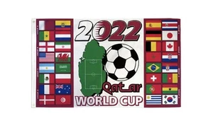 World Cup 22’ Flag - 90 x 150 cm - Picture 1 of 1