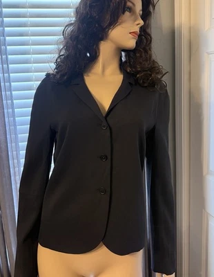 Jil Sander женщин Blazer куртка размер 8 / 38 - средний синий новый с Ярлыками $1675 - Изображение 1 из 4