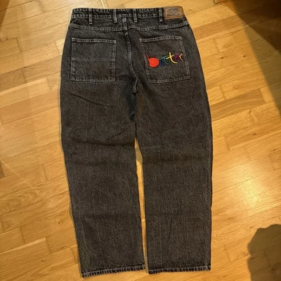 Butter Goods Relaxed Fit Jeans Schwarz Baggy W34 Neu - Bild 1 von 4