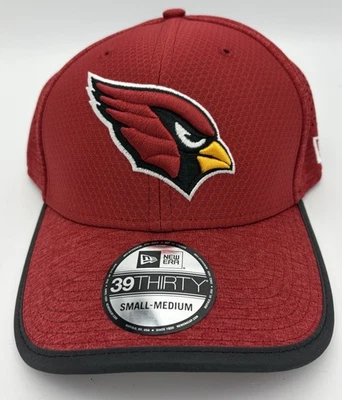 Gorra ajustada Arizona Cardinals New Era 39Thirty talla pequeña mediana Foto 1 de 3