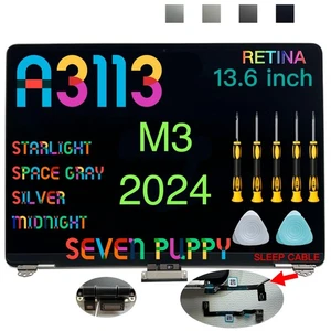 Seven Puppy Ersatz für Luft 13,6" M3 2024 A3113 EMV 8611 13,6 Zoll 2560... - Bild 1 von 9