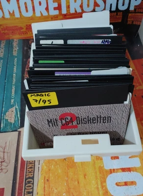 35 x Game On / Magic Disk Commodore 64 (5,25 Zoll) in Box 16-bit classic - Bild 1 von 4