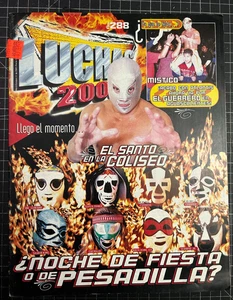 RARE Vintage Mexican Magazine Luchas 2000 2005 October El Santo Halloween Damian - Picture 1 of 3