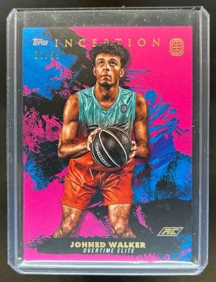 2021-22 Topps Inception OTE Johned Walker RC Magenta Rookie #/99 - Image 1 of 2