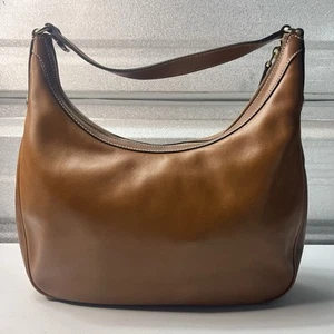 Gucci Charmy Cognac Glattleder Hobo Schultertasche Staubbeutel Controllato Card - Bild 1 von 6