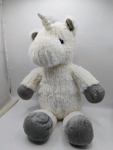 Kelly Toys Unicorn Plush Stuffed Animal Creme Glitter 16" Soft Toy  - Picture 1 of 5