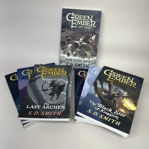 GREEN EMBER 7x Volume Book Set OLD NATALIA 1 2 3 ARCHER 1 2 3 LOST TAILS 1 NEW - Imagen 1 de 11