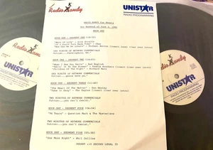 6/2/90 RADIO KANDY: JOHN CANDY PLAYS HIS FAVORITE 60's-80's HITS & HIS COMEDY - Picture 1 of 2