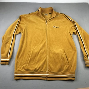 Enyce Jacket Mens 2XL Full Zip Velour Retro Stripe Track Vintage Style Y2K Hip H - Picture 1 of 16