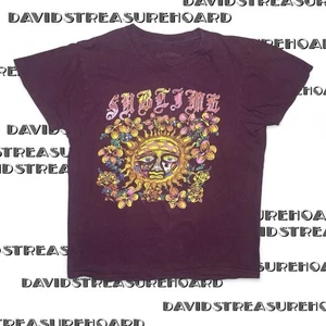 Sublime Psychedelic Sun Band T Sz L Distressed Vintage Style Punk Rock Shirt - Picture 1 of 7
